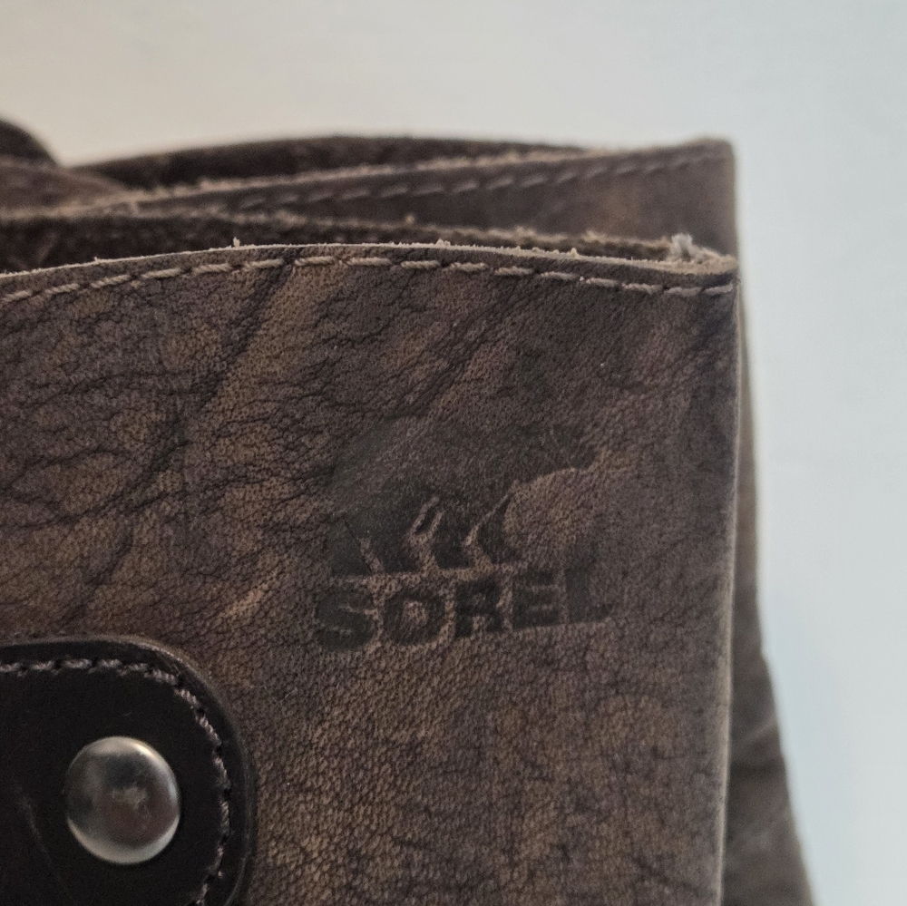 SOREL Joan of Arctic mid wedge boot, women’s 6.5 - Picture 9 of 16